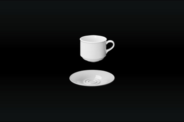 AURA ティ/コーヒーカップ・16cmソーサー